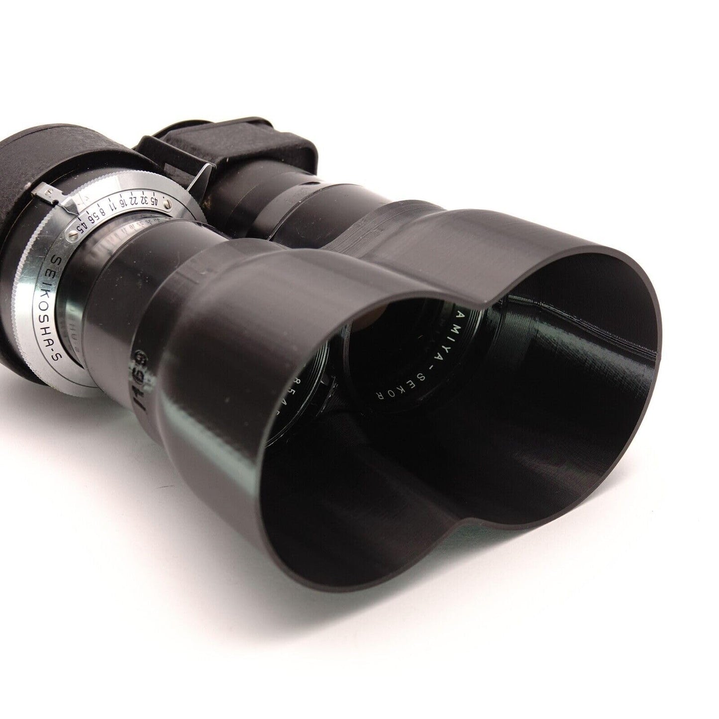 Lens hood for Mamiya C330 / C220 / C33 lenses (55mm - 250mm)