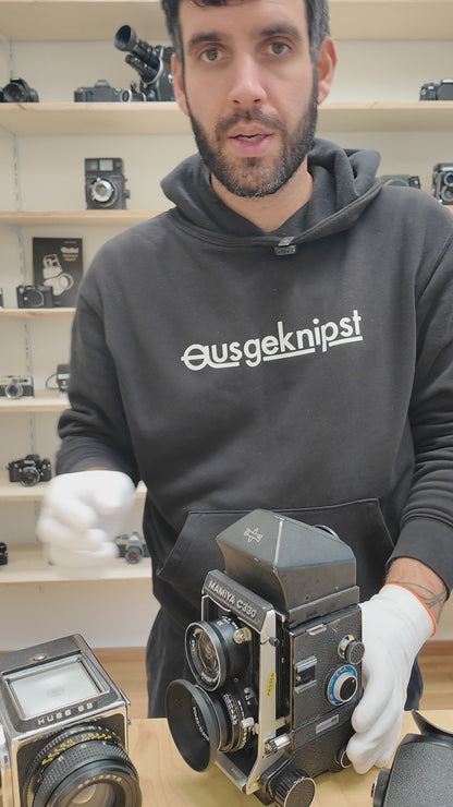 Adaptador para visor Kiev 88 / Hasselblad en Mamiya C330, C33, C2, C3, C22, C220