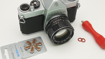 PX400 Batterie-Adapter Set für Pentax Spotmatic SP & Fujica ST