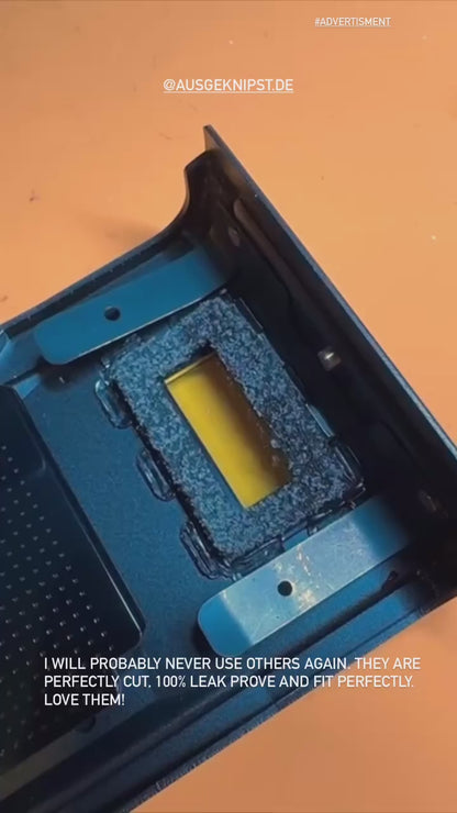 Junta de luz con ventana de visualización (set de 2) para Leica R, Contax G y Ricoh GR