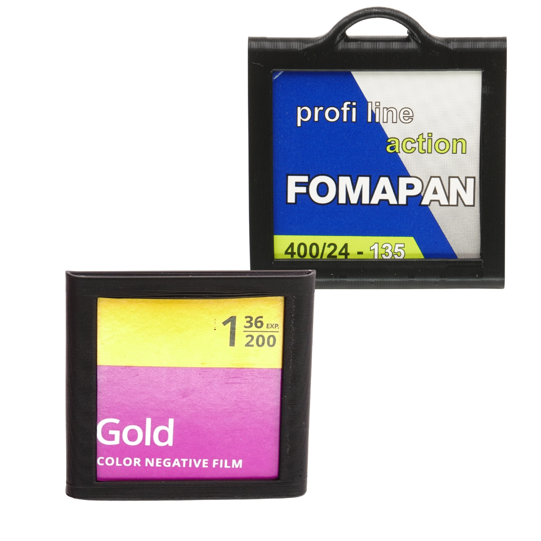 Porta promemoria adesivo per pellicola per Rollei 35, Leica e Minox