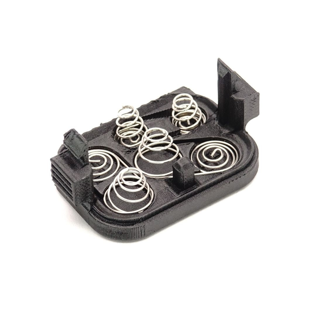 Battery compartment cover V2 Carbon-PETG for Minolta XM Motor, XK Motor