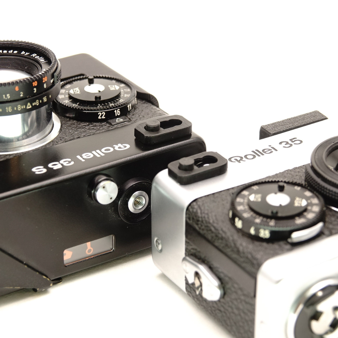 Battery saver cover for Rollei 35, 35 S & 35 T