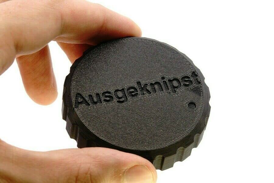 Lens rear cap for Rollei QBM lenses (Rolleiflex SL35, SL2000)