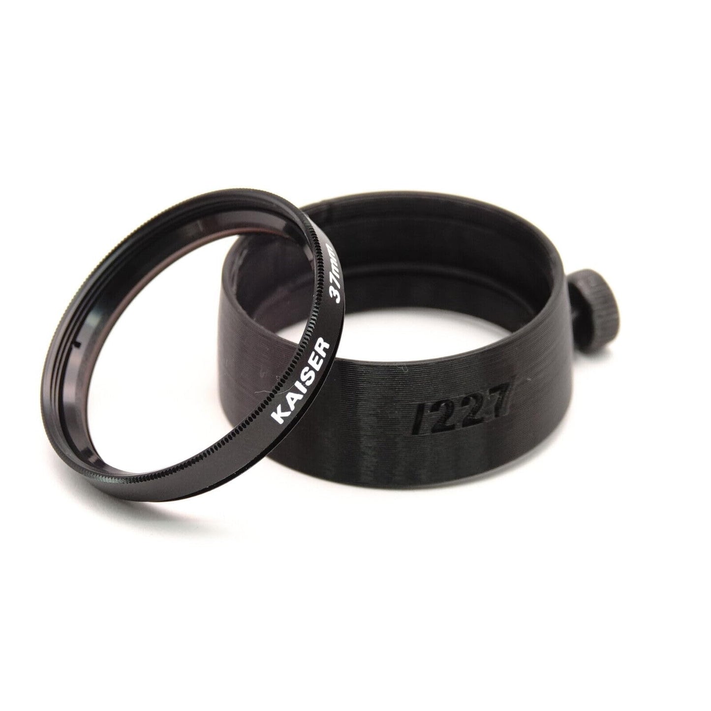 Paraluce e adattatore per filtri 37mm per Leica Elmar 5cm