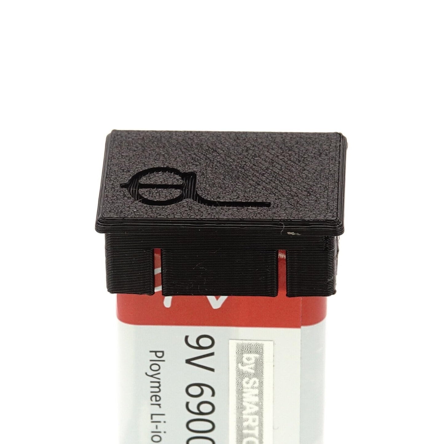 2x Akkuschutzabdeckung für 9V Block Batterien