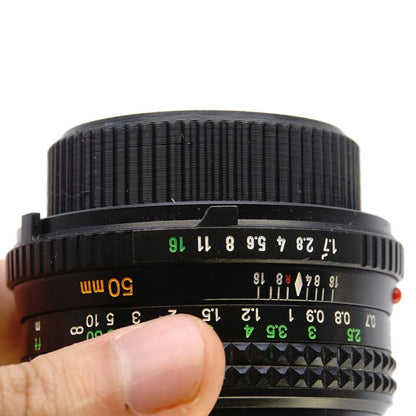 Tapa trasera para objetivos Minolta SR MC MD Rokkor