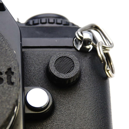 Juego de cubiertas clásicas Nikon: tapas de protección para mando a distancia de 2 clavijas y sincronización PC (F4, F3, MD-4, F801)