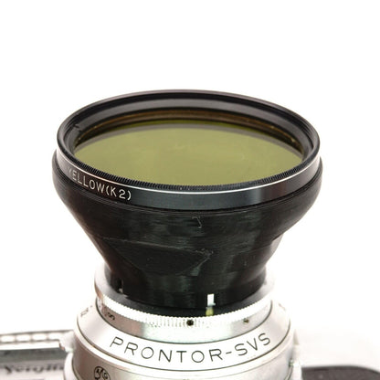 Paraluce & adattatore filtro 52mm per Voigtländer Vito B & Vitomatic