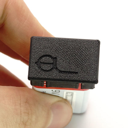 2x Akkuschutzabdeckung für 9V Block Batterien