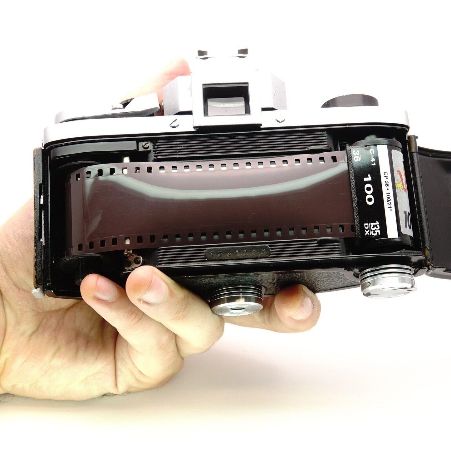 Carrete de película para Exakta Varex VX 1000, VX 500, IIa y IIb (Código Azul)