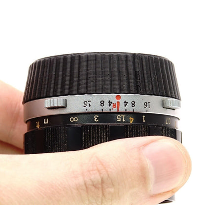 Cache d'objectif pour objectifs Olympus Pen F & Pen FT