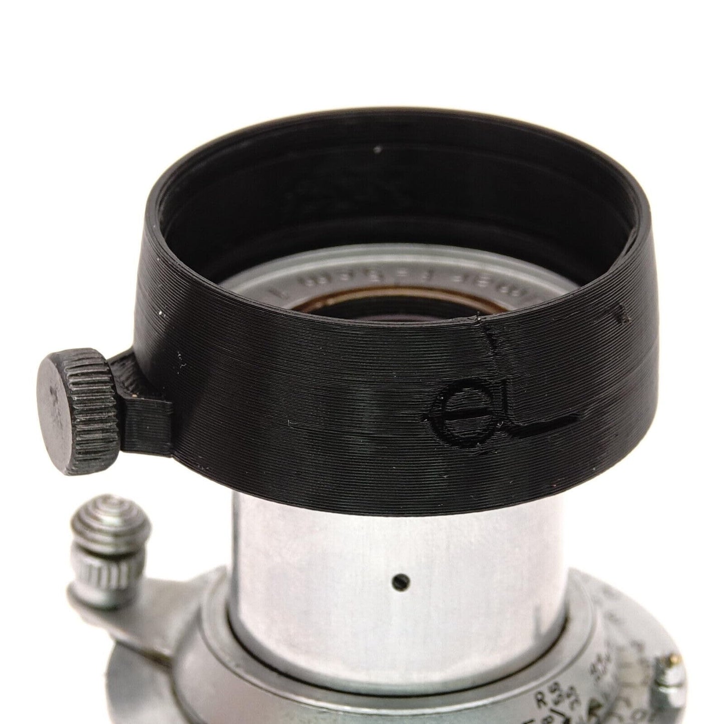 Paraluce e adattatore per filtri 37mm per Leica Elmar 5cm