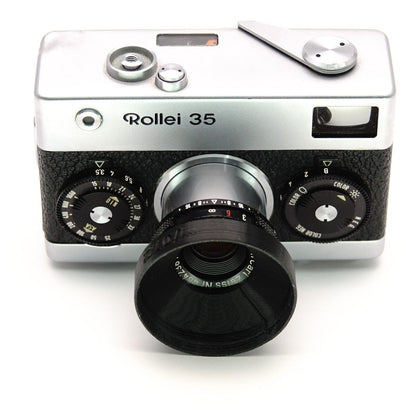 Pare-soleil & adaptateur de filtre 24mm pour Rollei 35, 35T, 35TE, B35