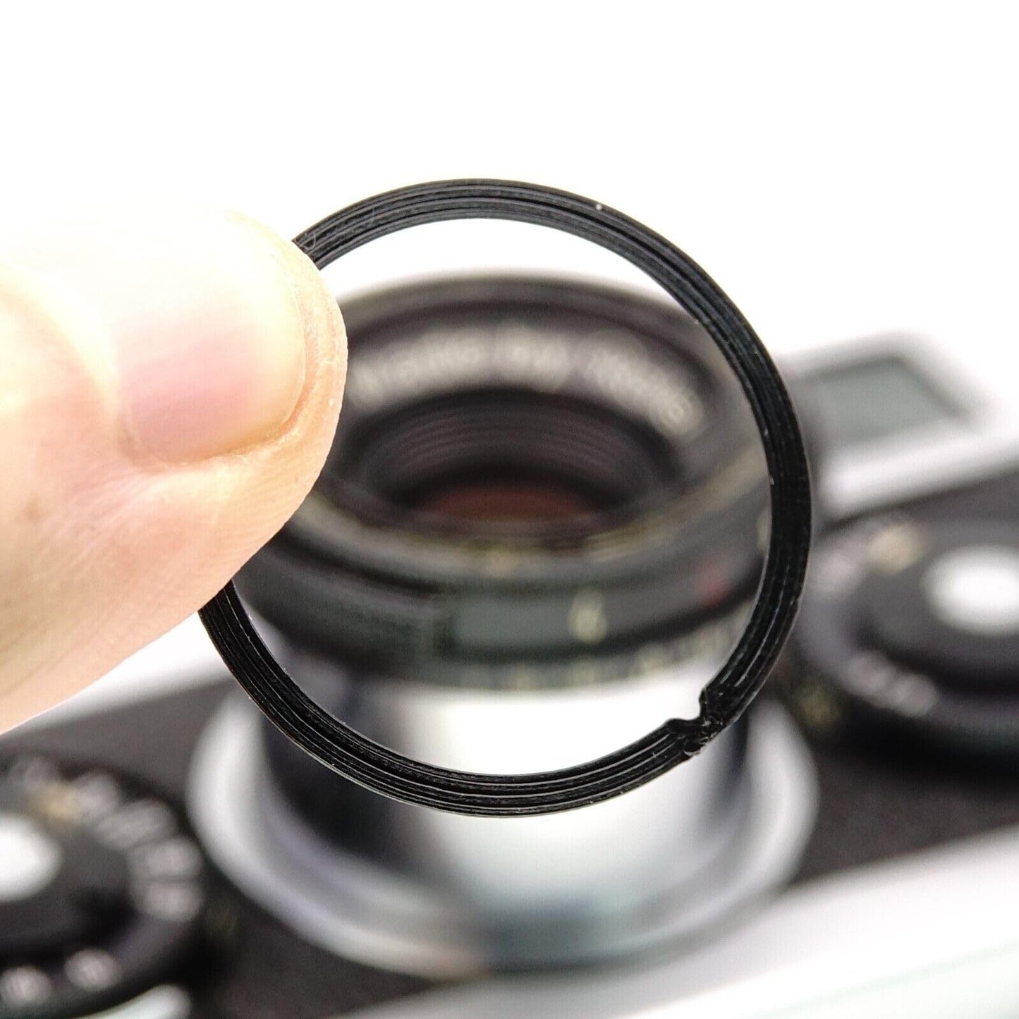 Nameplate lens ring for Rollei 35, T, TE & B (Tessar 3.5/40)