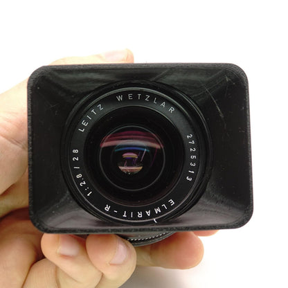 Pare-soleil (type 12509) pour Leica Elmarit-R 28mm, 35mm & Summicron-R 35mm