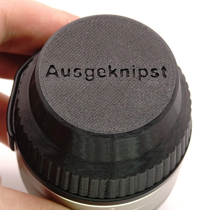 Cache d'objectif arrière (GK-R2 profond) pour Contax G Biogon & Hologon