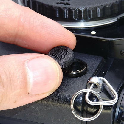 Juego de cubiertas clásicas Nikon: tapas de protección para mando a distancia de 2 clavijas y sincronización PC (F4, F3, MD-4, F801)