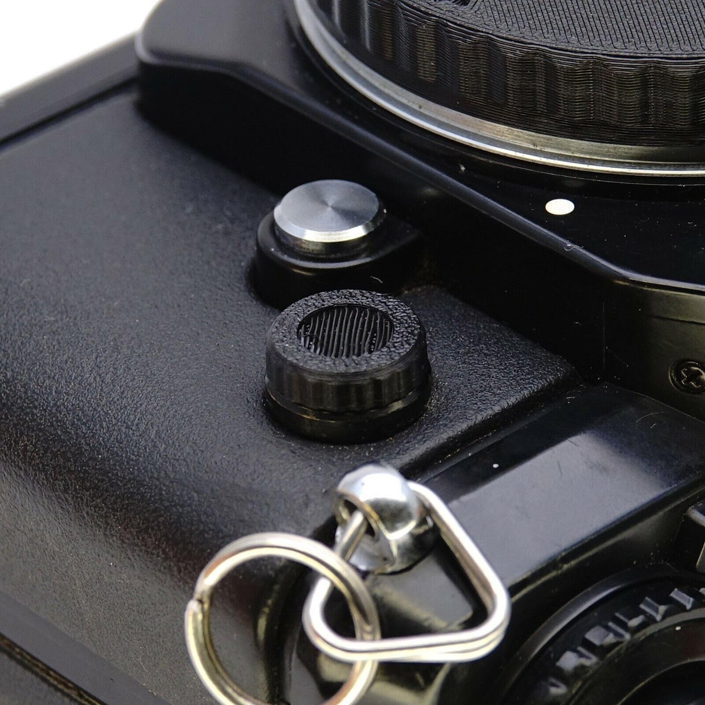 Juego de cubiertas clásicas Nikon: tapas de protección para mando a distancia de 2 clavijas y sincronización PC (F4, F3, MD-4, F801)