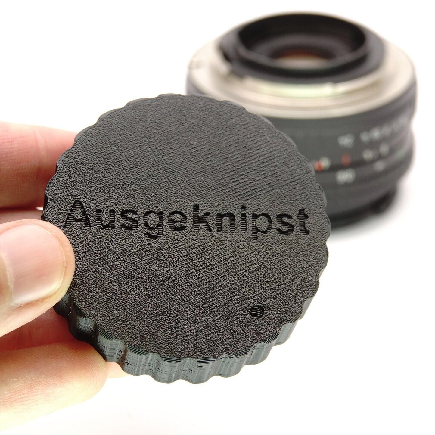 Tapa trasera de objetivo PB bayoneta para Praktica B y Carl Zeiss Jena