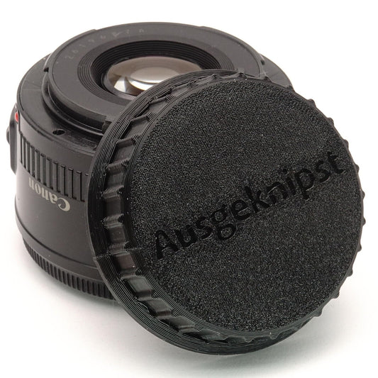 Lens rear cap for Canon EF bayonet (L-series, STM, USM)