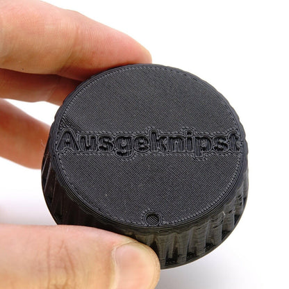 Tapa trasera de objetivo Nikon F Mount para Nikkor AI, AI-S y AF