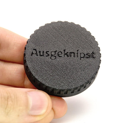 Tapa trasera de objetivo M42 para Helios-44, Takumar y Zeiss Jena