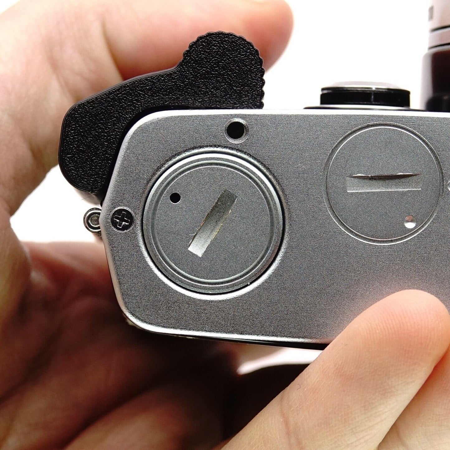 Action handgrip for Olympus OM-1, OM-1n, OM-2 & OM-2n