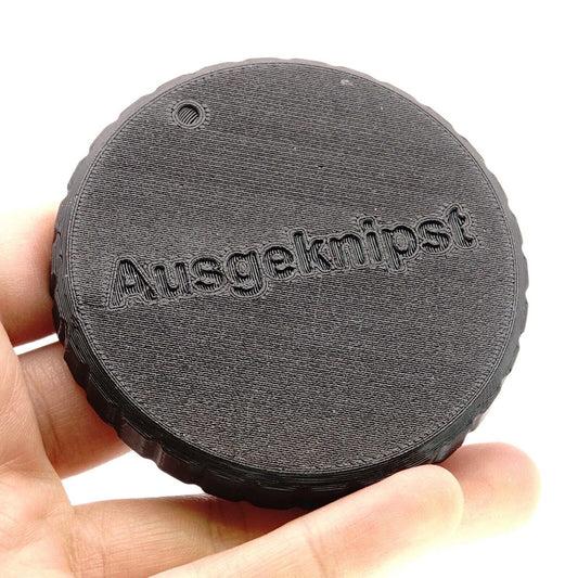 Lens rear cap for Rollei Rolleiflex SLX, 6006 & 6008