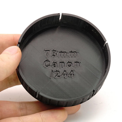 Lens cap for Canon FD 15mm 1:2.8 Fisheye (73mm)
