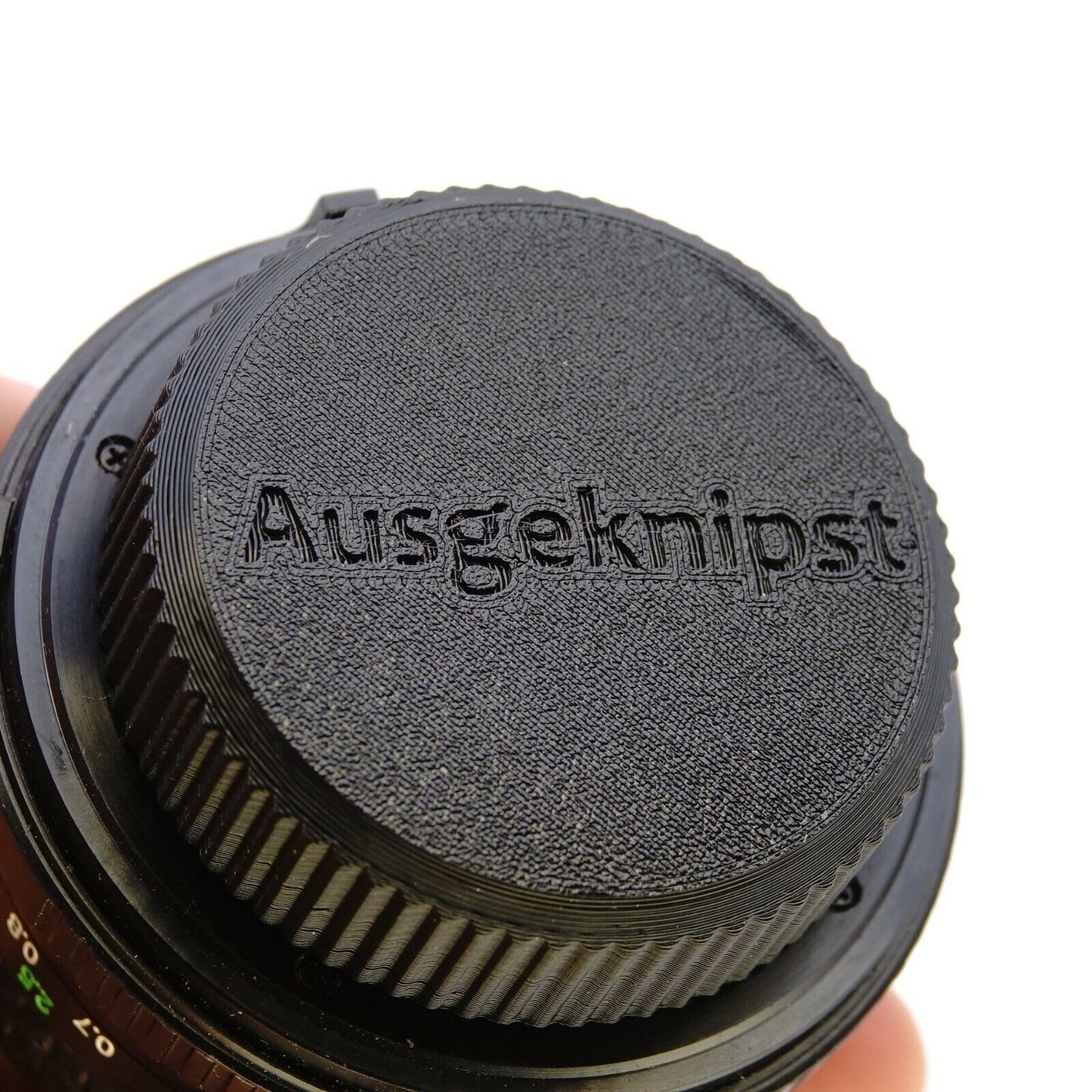 Tapa trasera para objetivos Minolta SR MC MD Rokkor