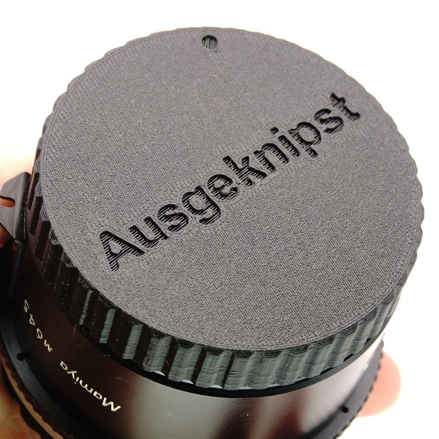 Tapa trasera para objetivos Mamiya 645 (C, N, A, AFD)