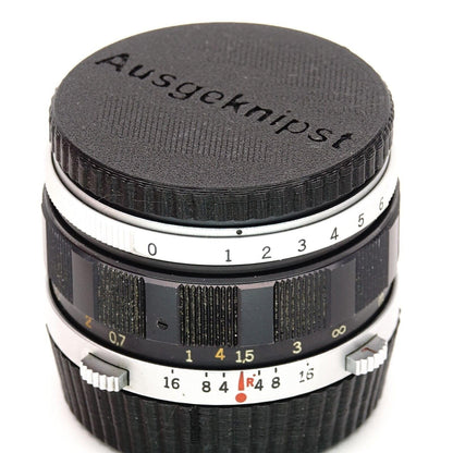 45mm Objektivdeckel für Olympus Pen F Zuiko 38mm f/1.8