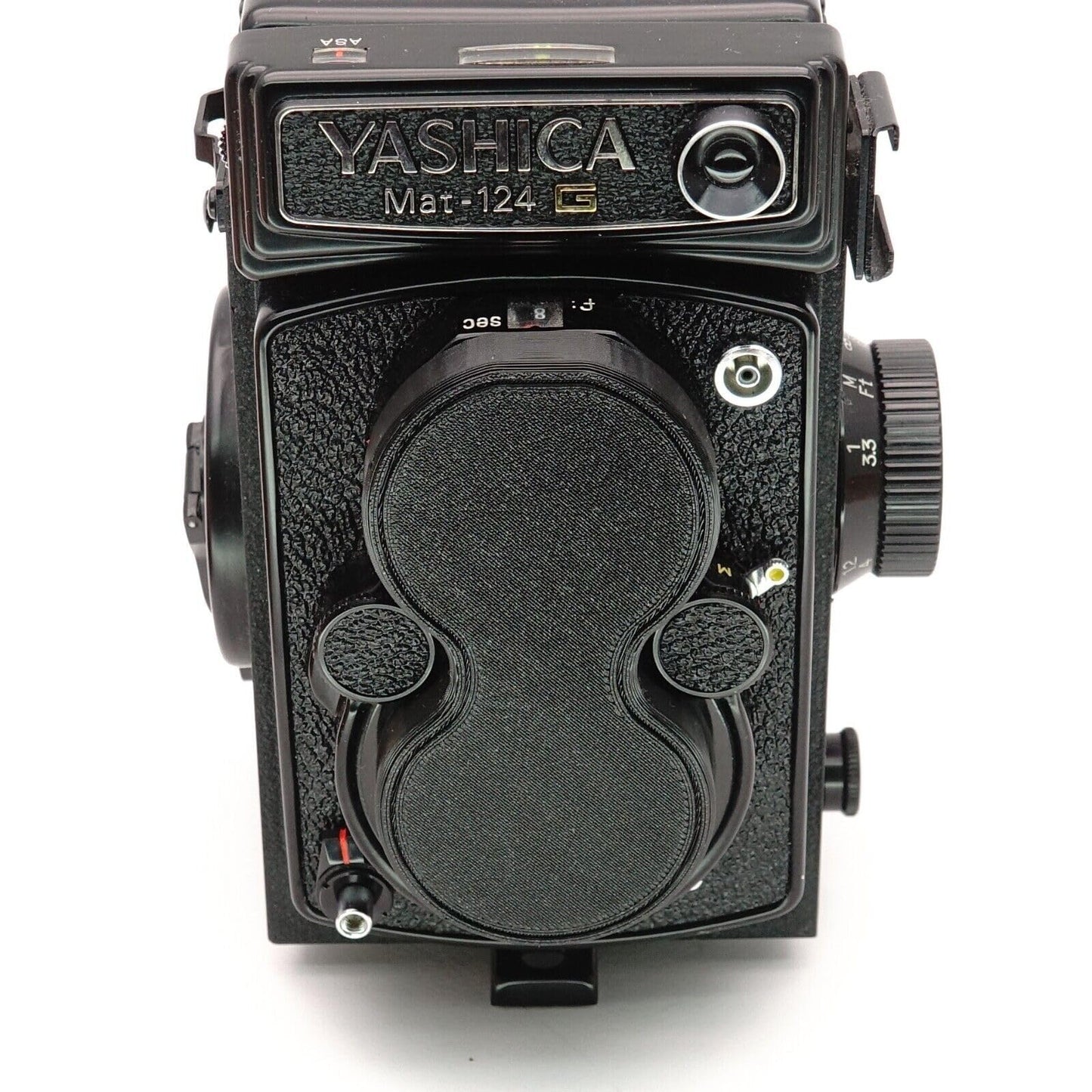 Tapa doble para objetivo (Bay 1) para Yashica Mat 124G y Rolleiflex