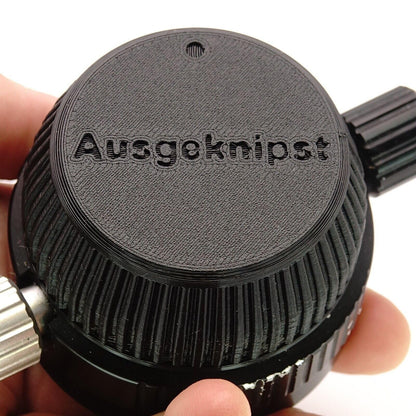 Tapa trasera de objetivo para Nikon Nikonos UW-Nikkor y W-Nikkor