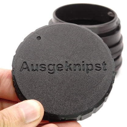 Tapa trasera de objetivo P6 bayoneta para Pentacon Six, Kiev 60 y Praktisix