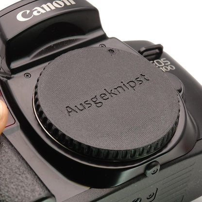 Couvercle de boîtier pour Canon EOS monture EF (EOS 1, 3, 5, Rebel)