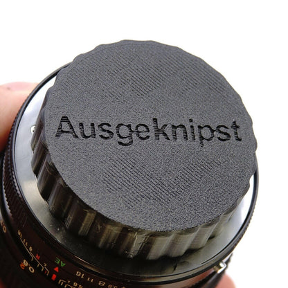 Copriobiettivo posteriore per Konica Hexanon AR 40mm f/1.8, 50mm f/1.7 e 57mm f/1.2